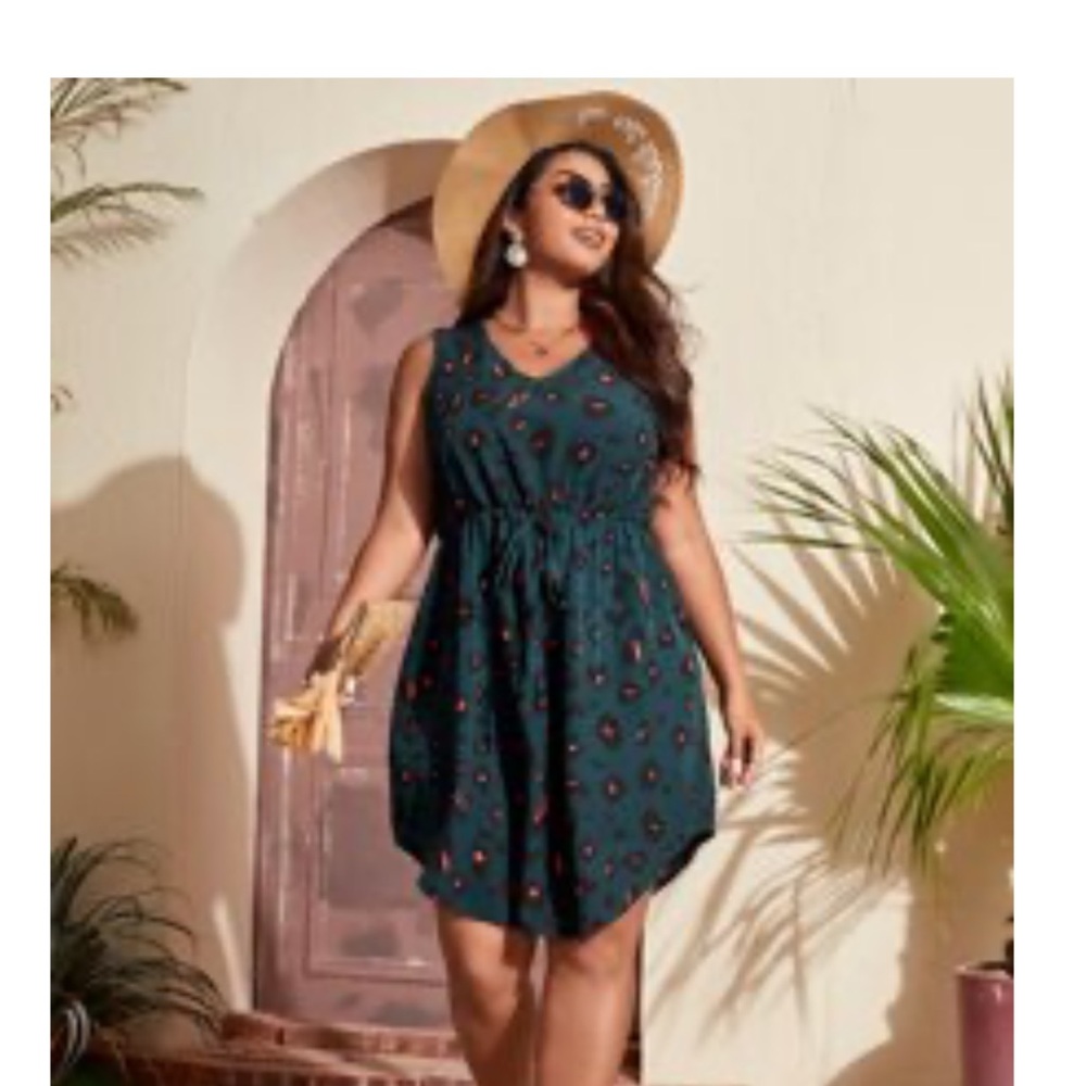 Sleeveless dress size 2xl brand new never worn